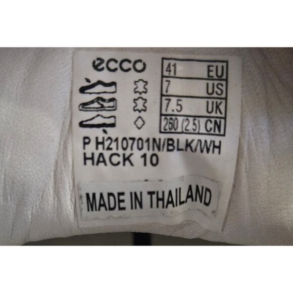 ECCO Men's Multi Color Sneaker EUR 41/ US 7 - Picture 7 of 7